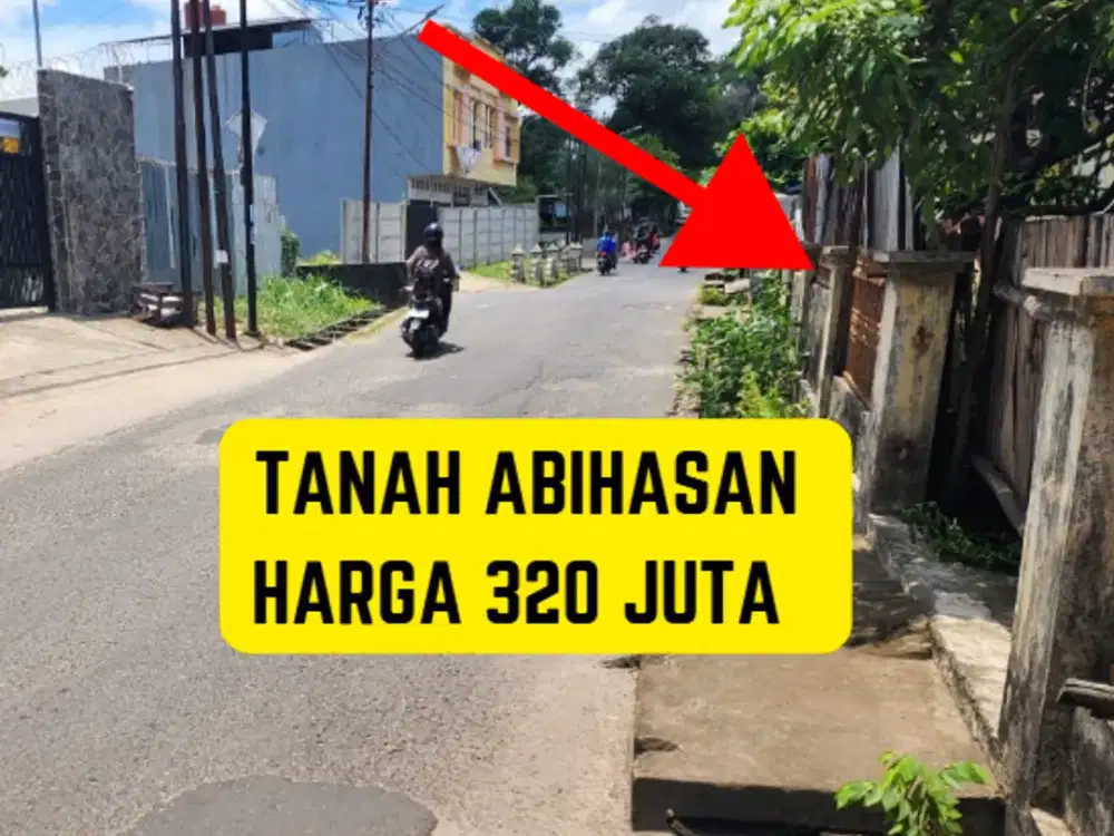 JUAL TANAH ABIHASAN PINGGIR JALAN PALEMBANG