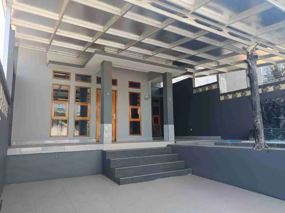 Rumah mewah murah pinggir jalan kabupaten