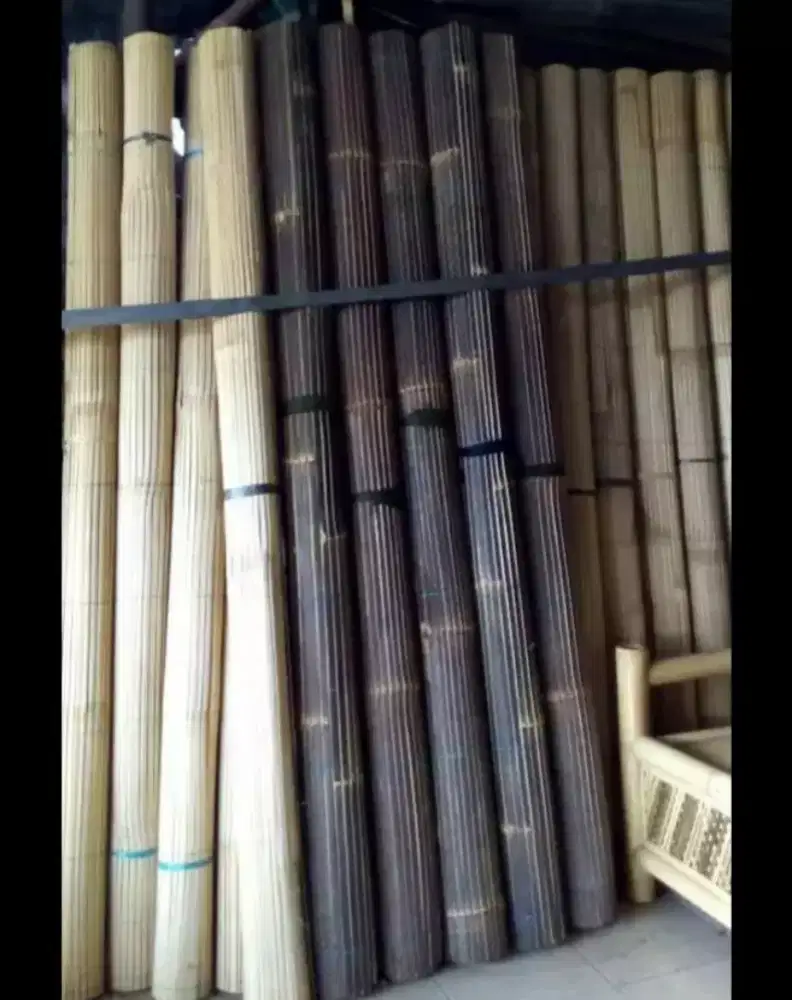 Jual krey bambu terbuat dari banbu hitam