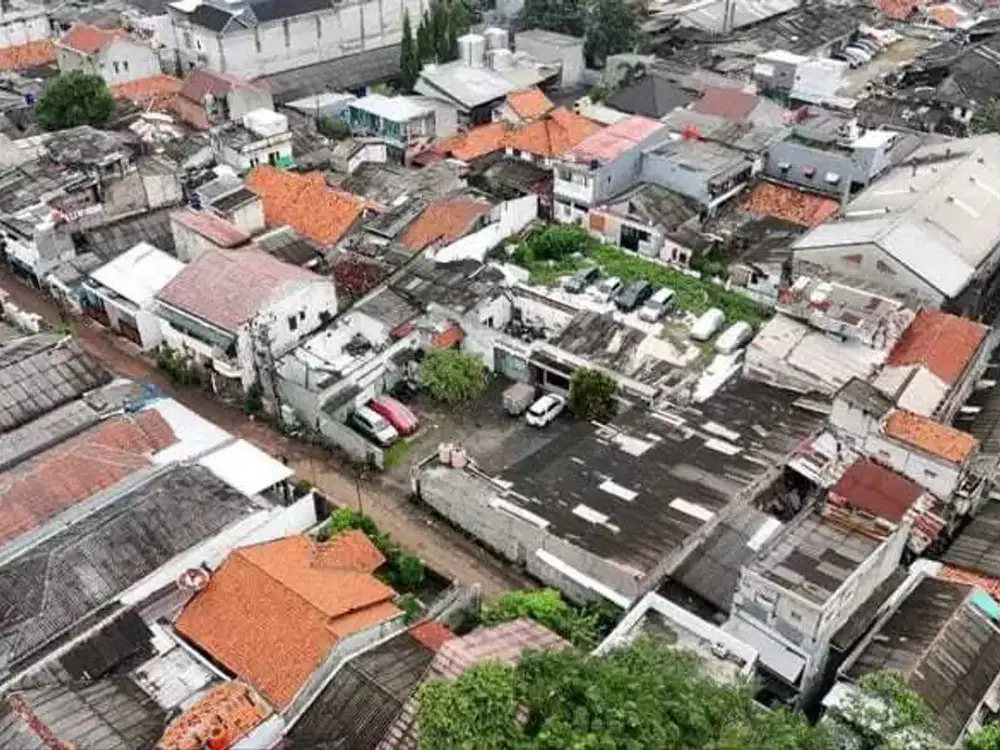 Tanah Luas 1492m Dekat Senayan Cocok Untuk Kost Atau Gudang