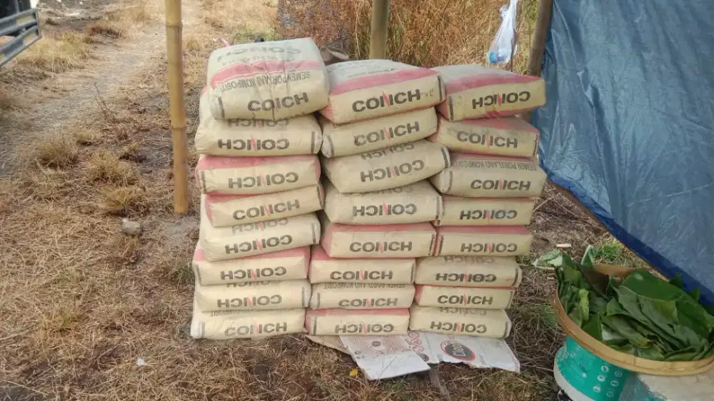 Semen Conch 40 kg buat Proyek anda .