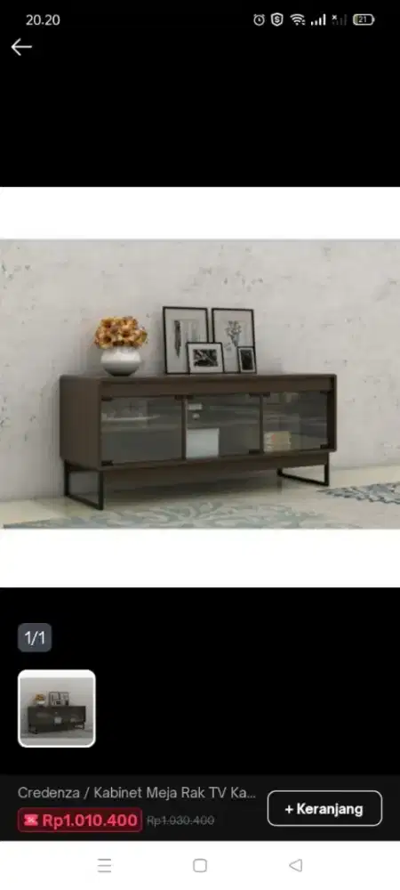 meja tv rak tv minimalis terlaris sucitra