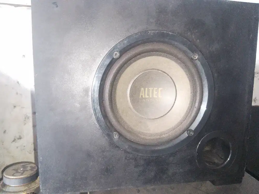 Altec Lansing Sub woofer 6 in, full ori, box utuh, merk USA
