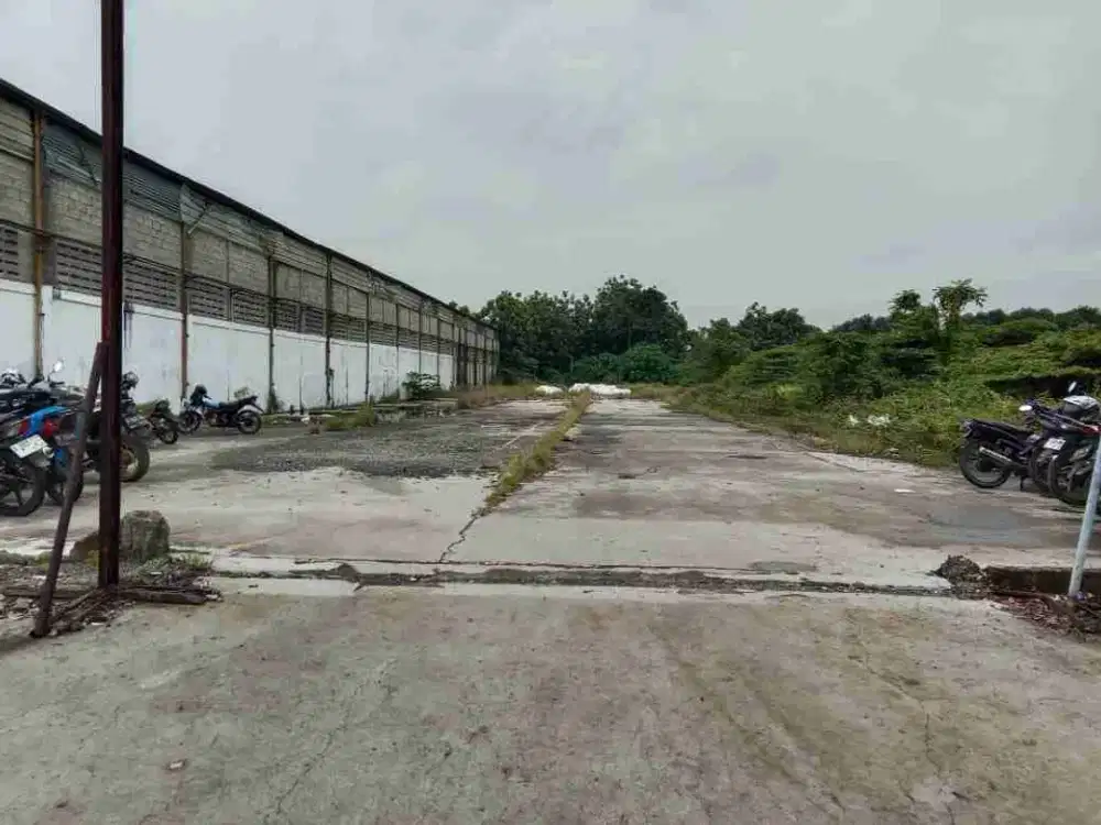 jual lahan bonus 3 gudang siap pakai