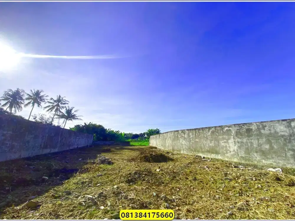 Jual BU, Tanah Pekarangan Dekat Kuliner Sate Ratu Condongcatur JOGJA