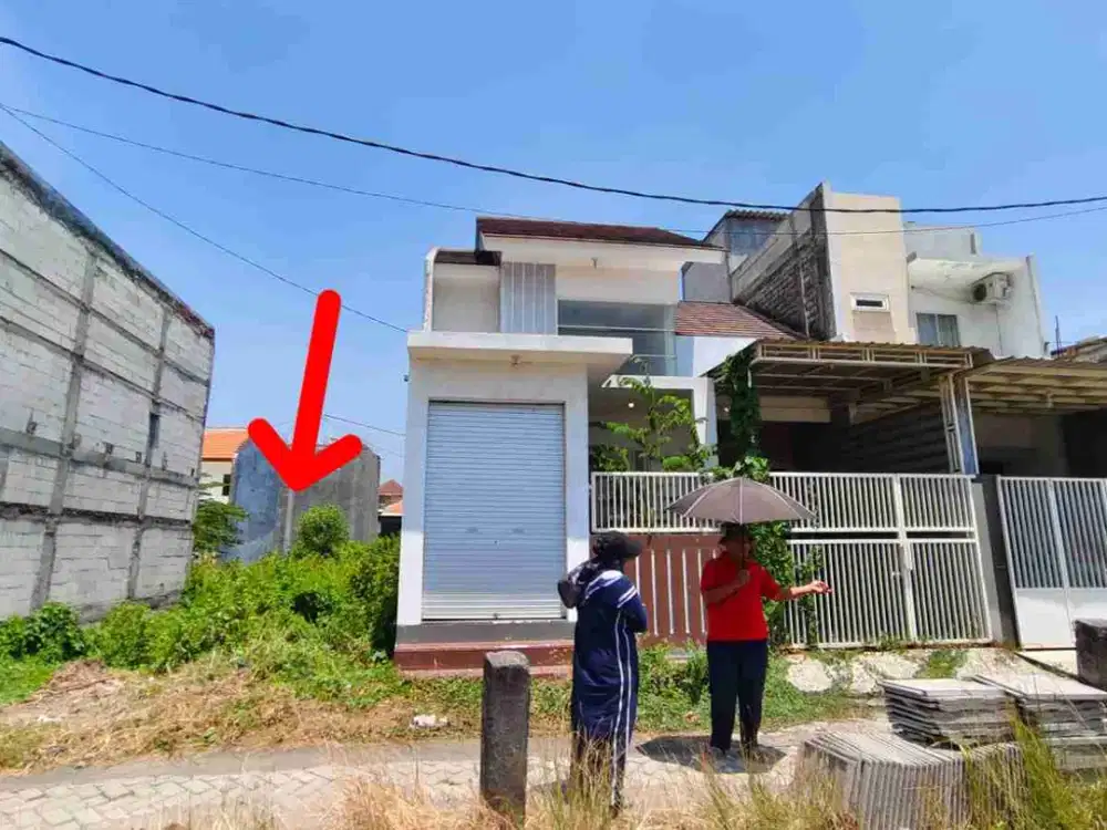 Di Jual Tanah Siap Bangun Kauman Baru Benowo Kec Pakal Surabaya Arah Ke Gbt