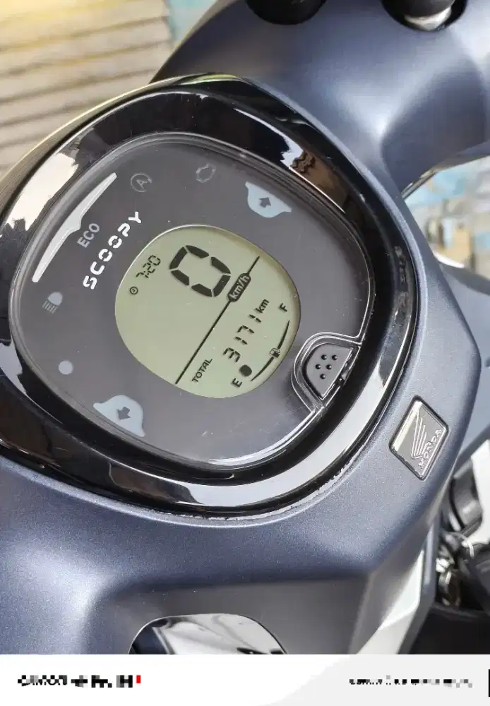 Scoopy model baru kunci cbs iss