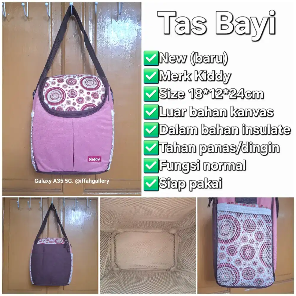 Tas Bayi Tas Botol Asi Tahan Panas Dingin Baru Normal Siap Pakai