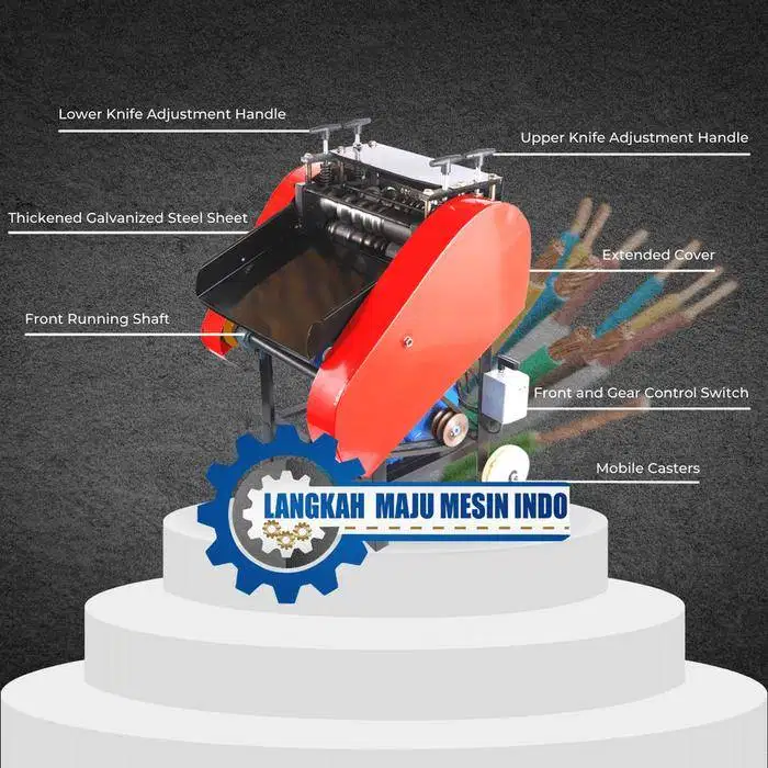 Mesin Kupas Kabel / Mesin Pengupas Kabel Otomatis BS-KOF 12 Lubang