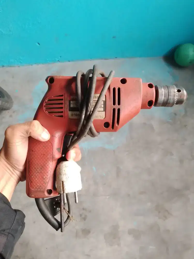 Jual murah Bor Listrik Utk Baja Ringan Kondisi Msh Bgs Gak Rsk