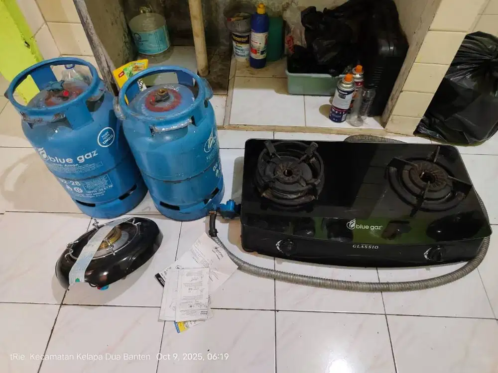 Kompor Blue Gas Second , good cond