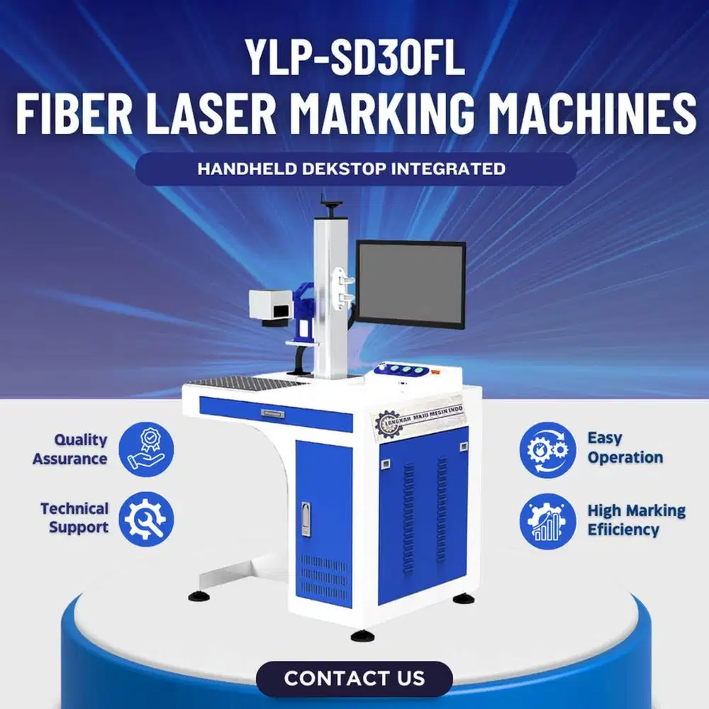 YLP-SD30FL Fiber Laser Marking Engrave Machine 30 Watt
