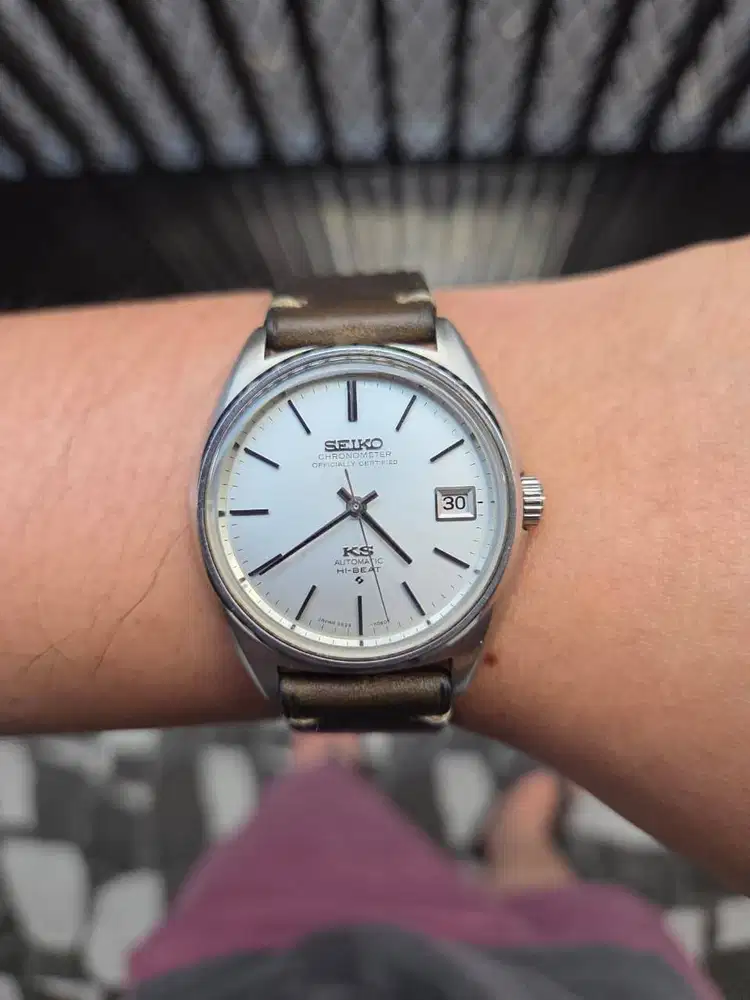 King Seiko 5625-7010 White Dial Automatic