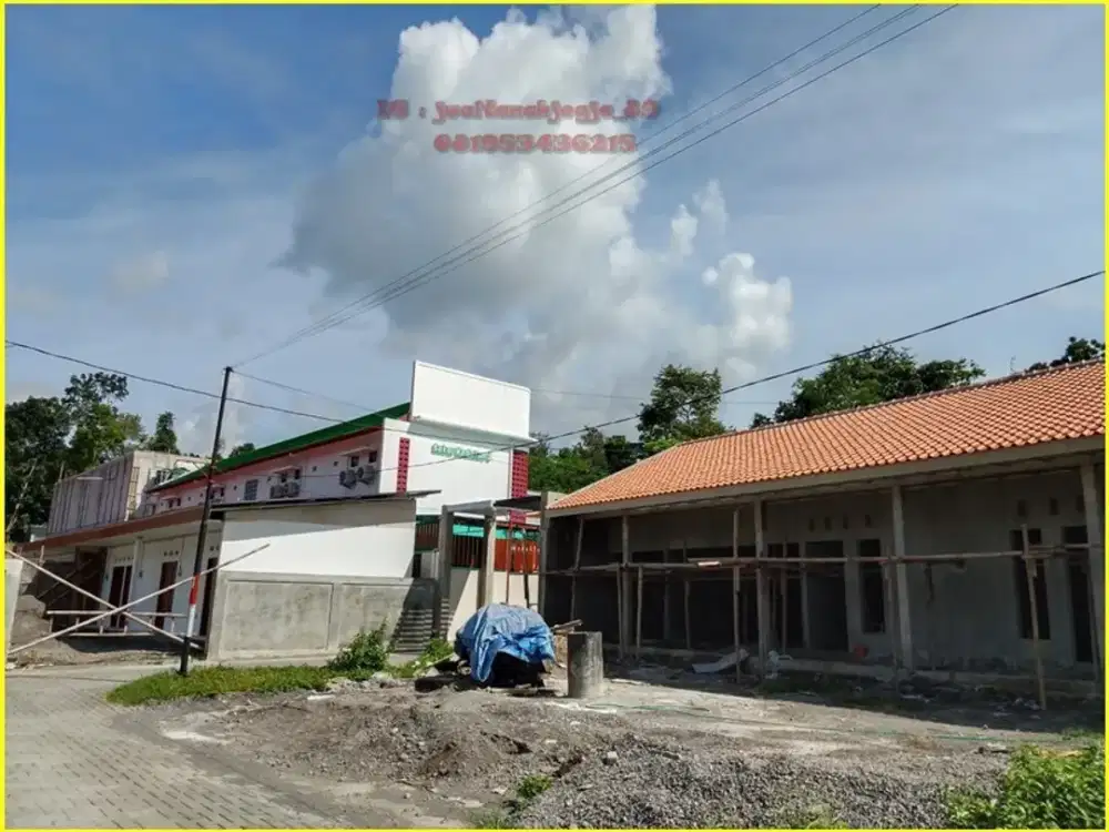 Tanah Sleman belakang UII dijual cepat bangun Kost eksklusif