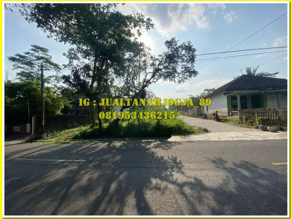 Tanah Murah Sleman dekat Exit toll Banyurejo Jogja cocok hunian invest