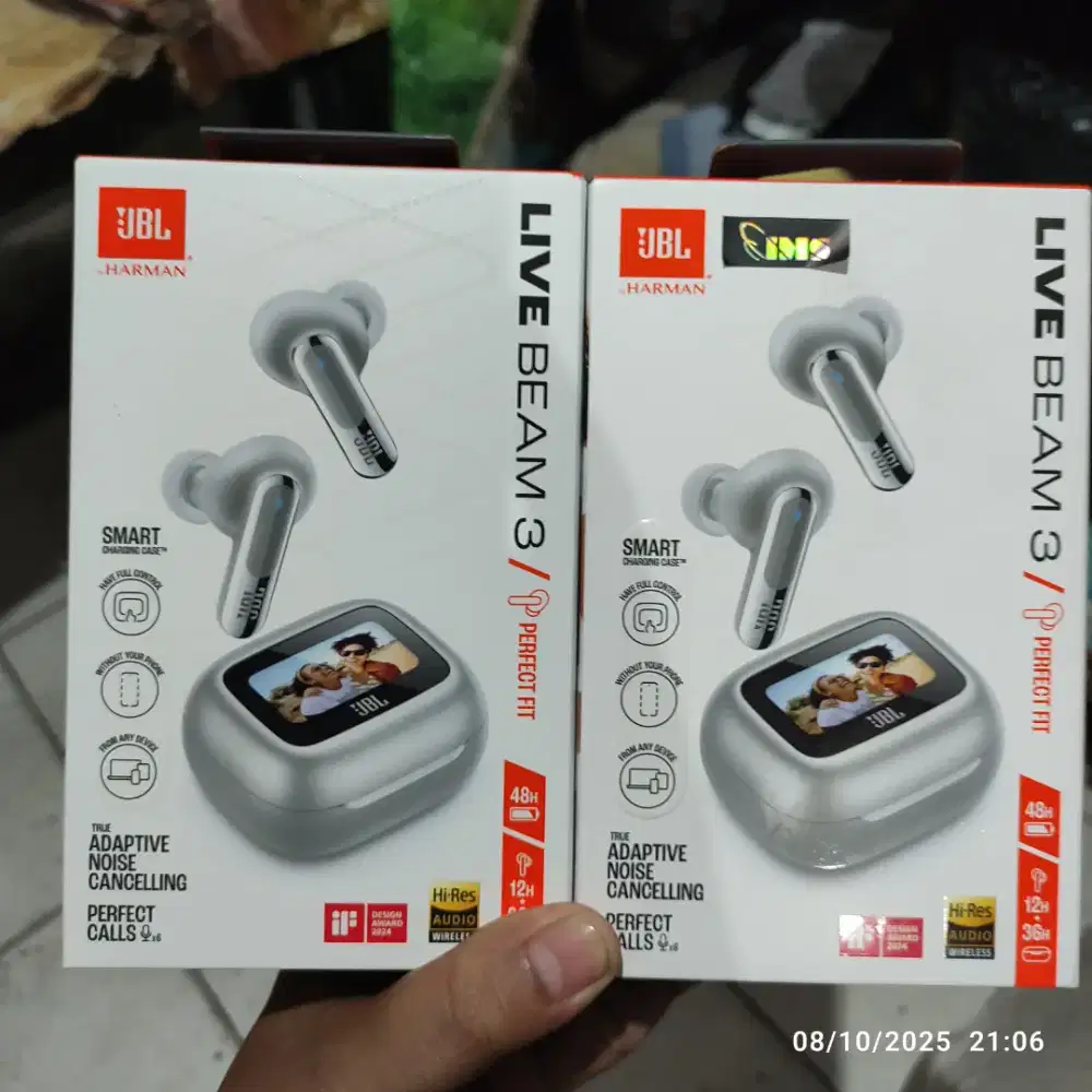 JBL Live Beam 3 True wireless Noise Cancelling Baru BNIB NEW SEGEL