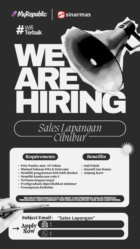 LOWONGAN ACCOUNT EXECUTIVE DTD MY REPUBLIC