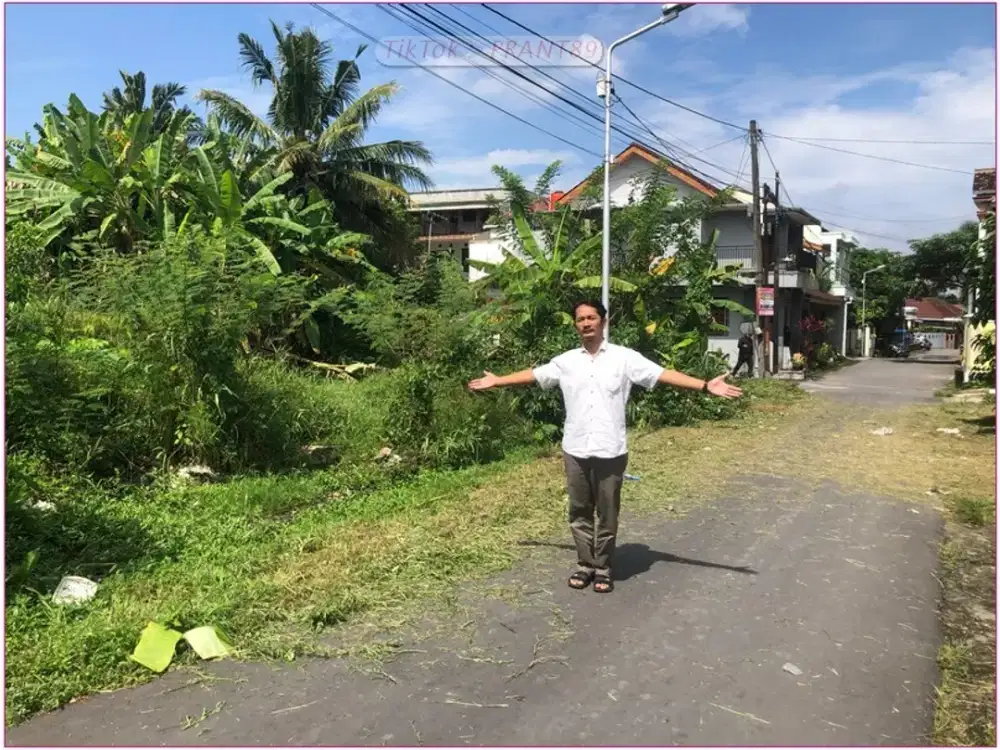 Tanah bagus dekat BIAS Kaliurang dijual murah dekat Masjid
