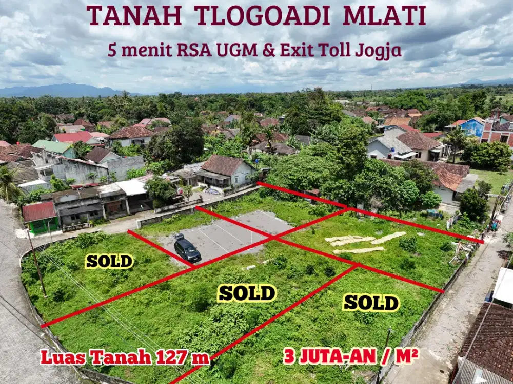 Dekat RS UGM di Barat terminal Jombor akses papasan