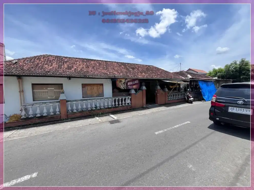 10 menit Malioborotanah tengah kota Jogja Dekat XT Square