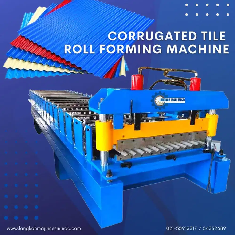 Mesin Seng Gelombang XN 760 / Roof Panel Machine Mesin Atap Gelombang