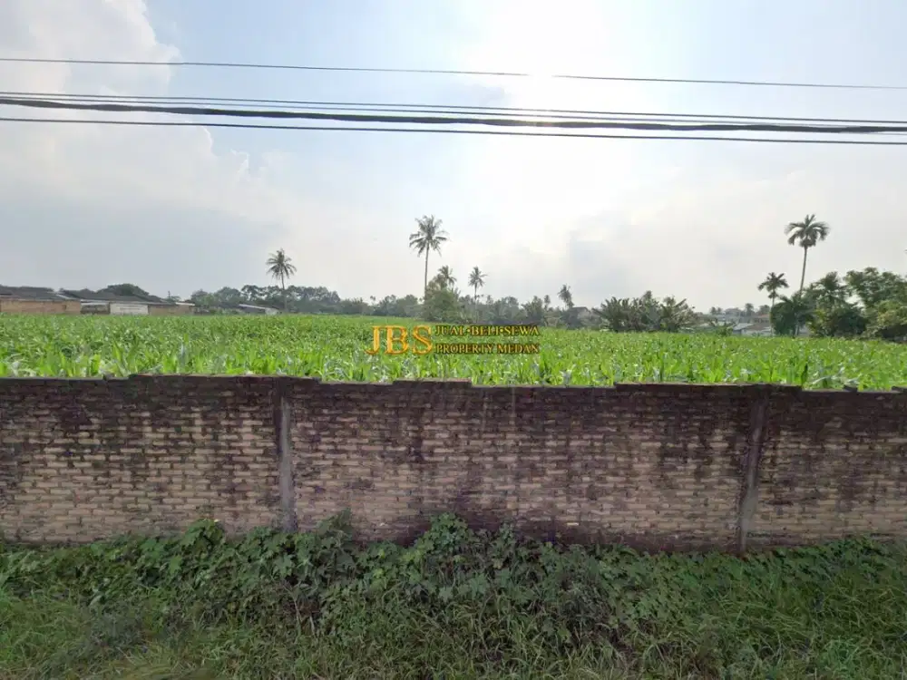 Tanah Kosong Dijual di Jalan Danamon/Simp Jl. Glugur Rimbun - Tuntungan II