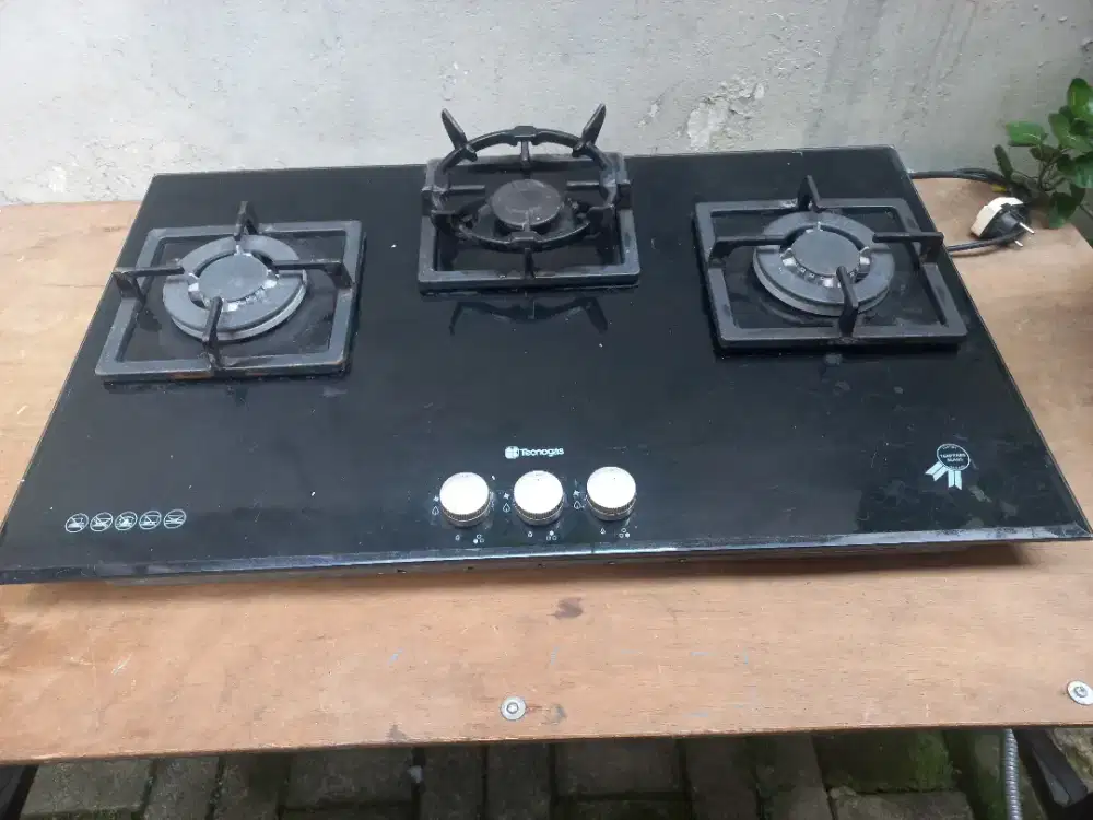 Kompor Gas Tanam 3 tungku merk TechnoGas
