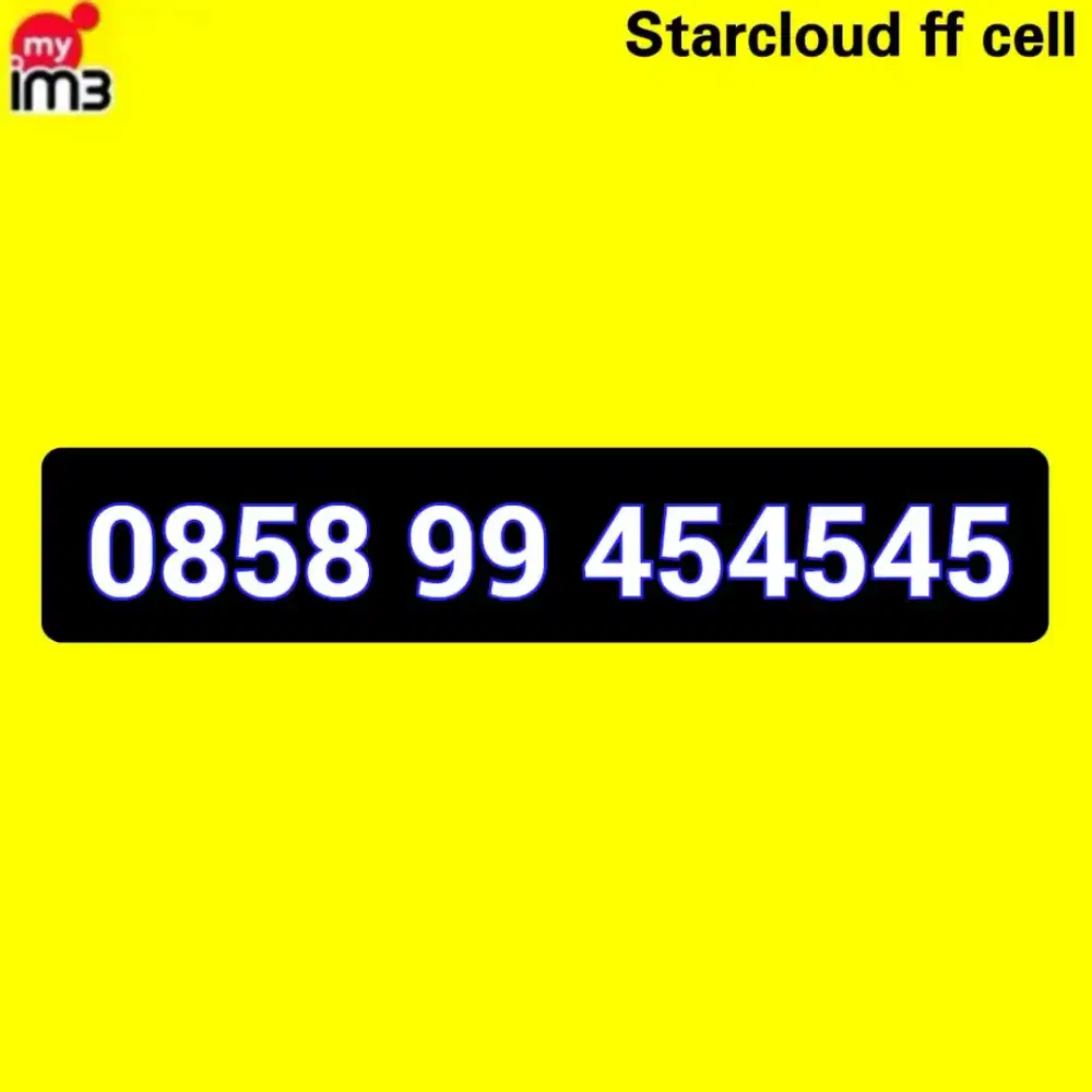 Perdana Nomor Cantik Indosat Im3 Tripel AB 99 454545