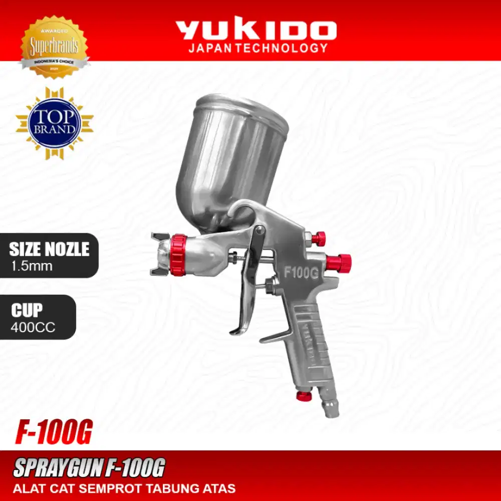 Spraygun cat semprot spray gun f 100 G