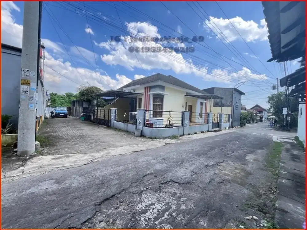 Tanah dekat Hotel hyatt palagan dijual cepat