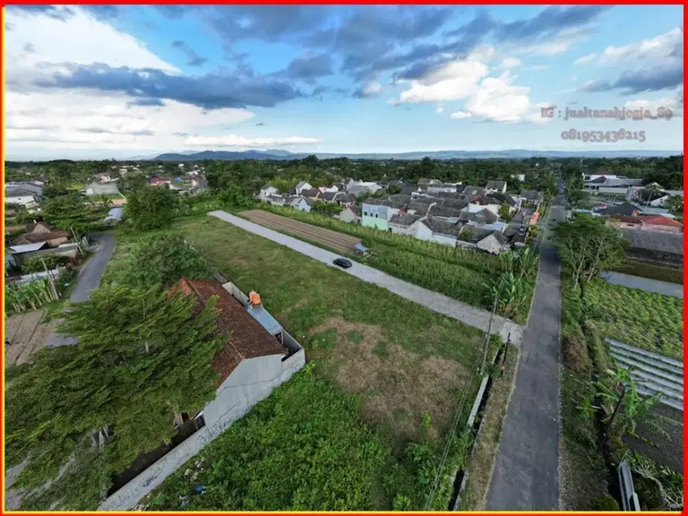 Tanah Tajem dijual cepat dekat kampus UNRIYO