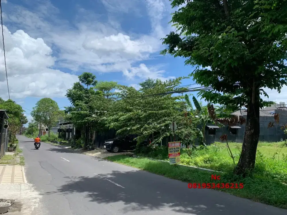 Tanah Purwomartani Yogyakarta dijual cepat , SHM P unit