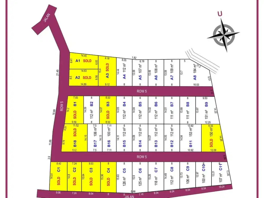 Murah Tanah di Nanggulan Kulonprogo ,SHM P unit