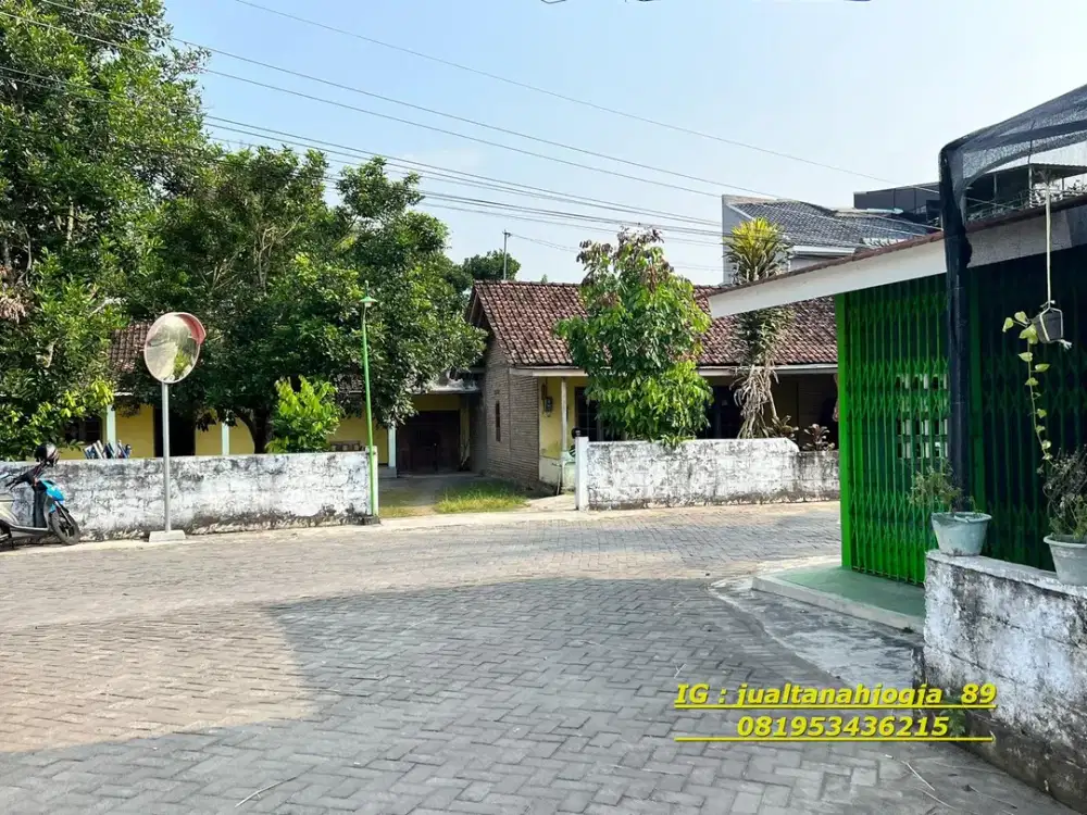 Dekat Pemda Sleman Tanah Tlogoadi Mlati, SHM P aman