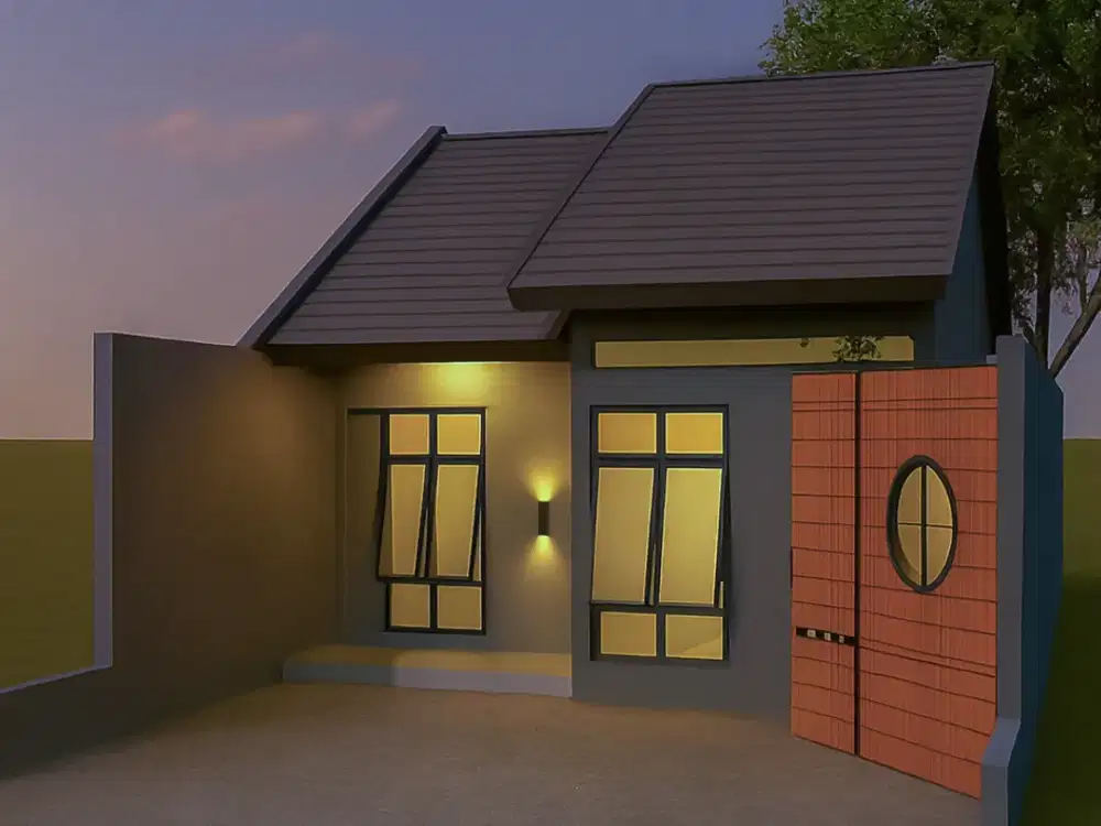 Giripeni Permai Kulonprogo, 10 Menit St Wates, rumah Modern Murah