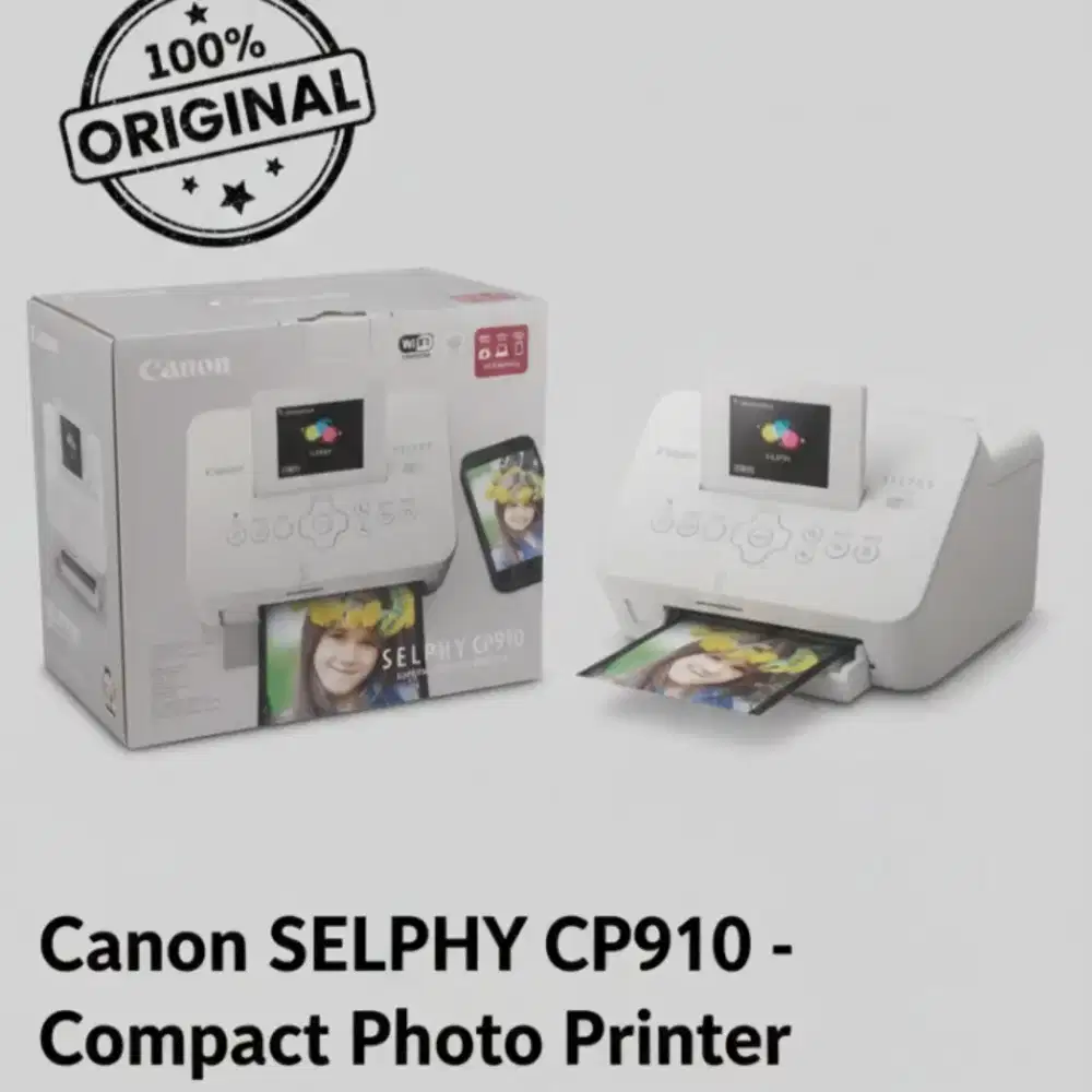 Canon SELPHY CP910 – Printer Foto Mini Wi-Fi