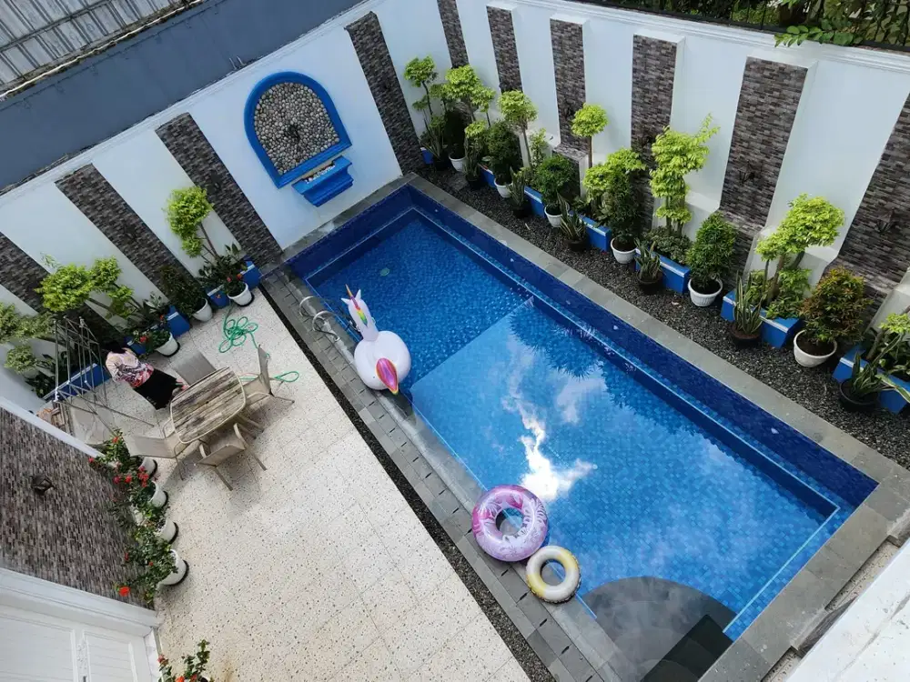 DIJUAL RUMAH PREMIUM KOLAM RENANG NEGO MEDITERANIA 2 SENTUL CITY SSR754 A26