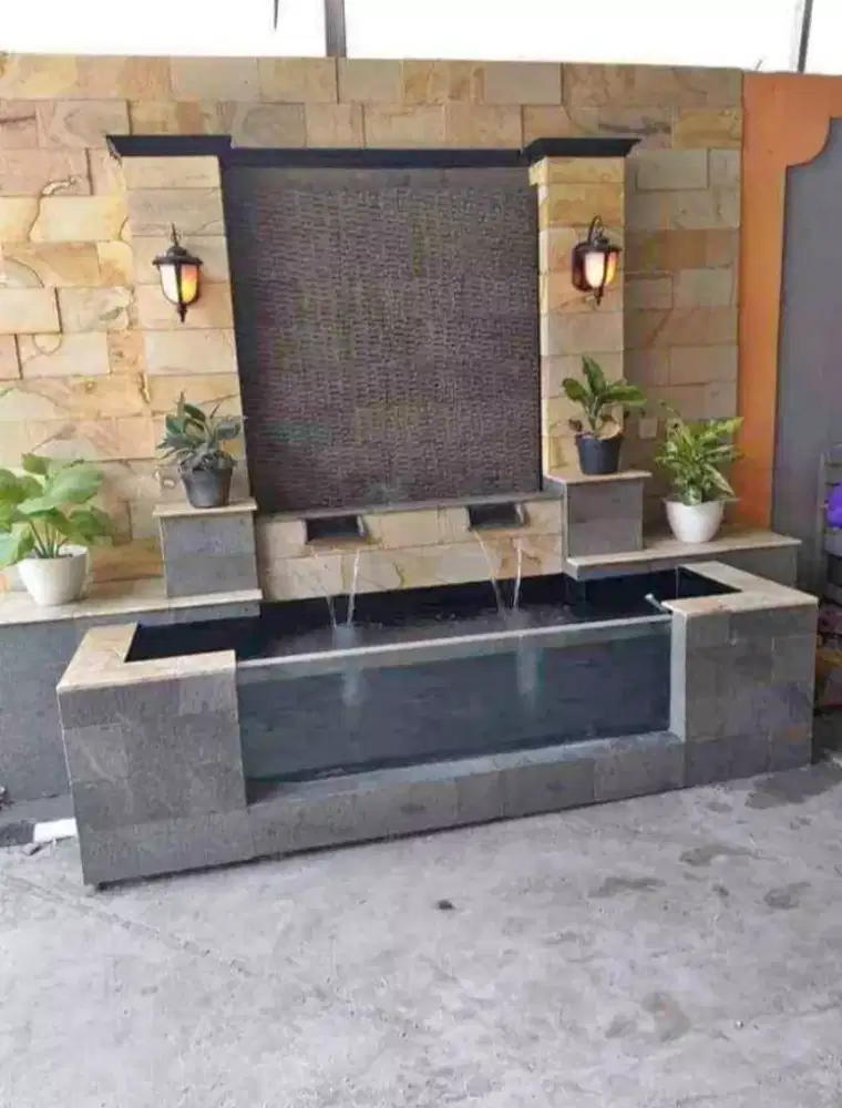 Kolam Koi minimalis kaca