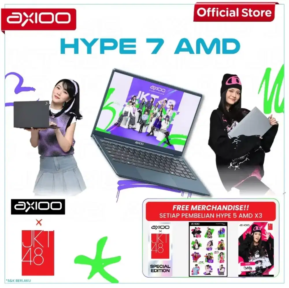 Axioo Hype7 X7-2 16/512GB