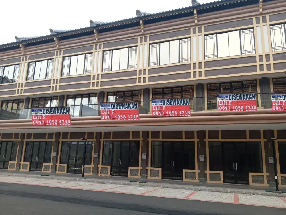 DISEWAKAN RUKAN CBD KOREAN TOWN GANDENG 3 UNIT BRAND NEW