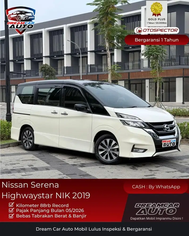 Nissan Serena Highwaystar HWS Nik 2019 Putih