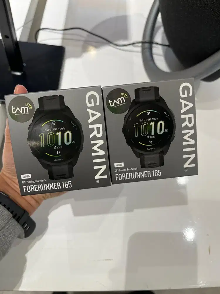 PROMO !! GARMIN FORERUNNER 165 BLACK 43MM