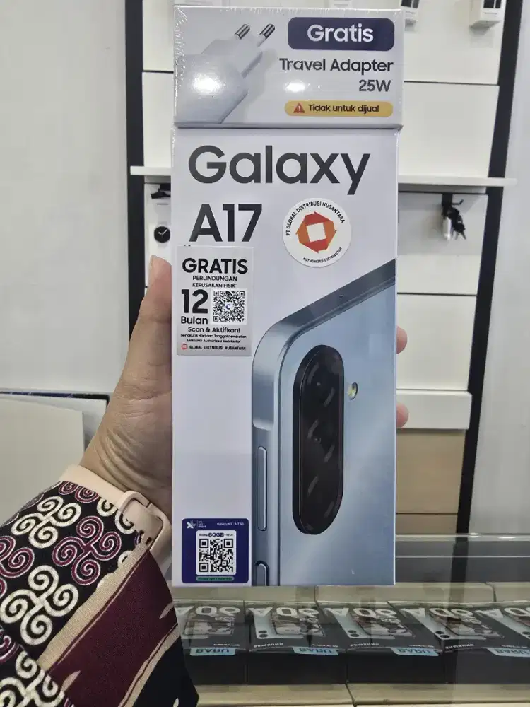 Samsung Galaxy A17 8/256 Garansi Resmi Segel box fresh