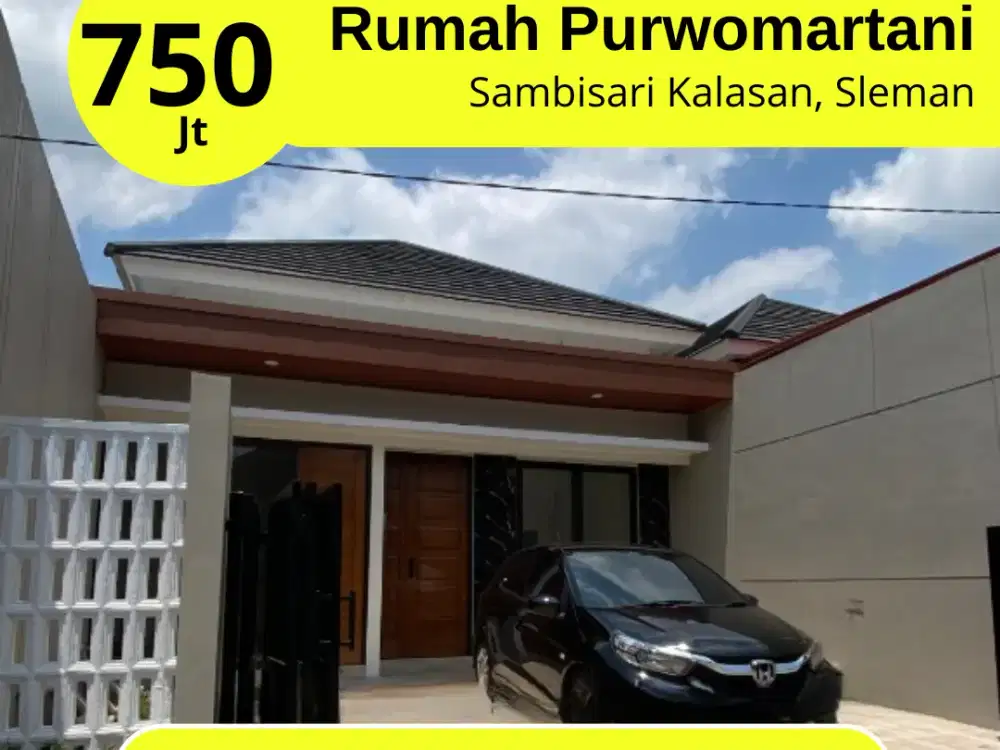 Rumah Baru Murah Jogja, Kalasan, Purwomartani, Sleman