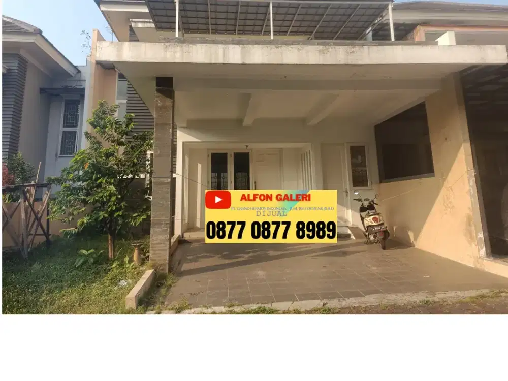 jual cepat rumah legenda wisata cibubur dekat tol kota wisata cibubur