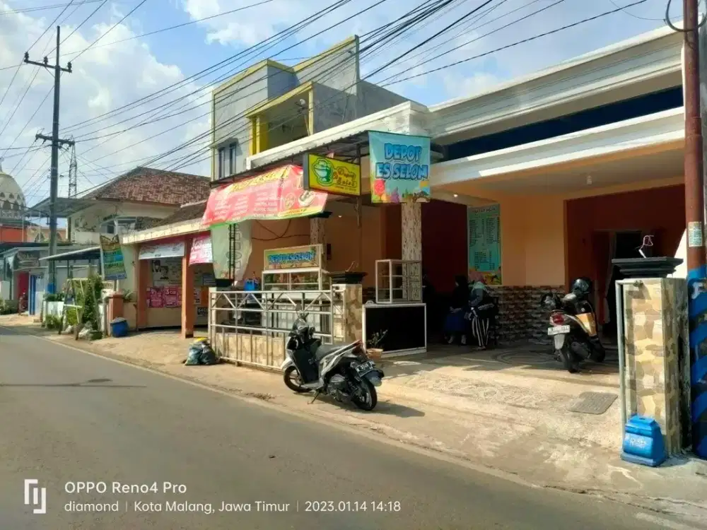 JUAL CEPAT RUMAH 0 JALAN RAYA COCOK UNTUK USAHA