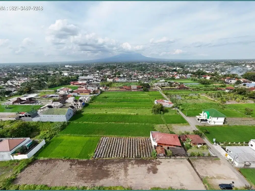 Tanah View Gunung Merapi di Palagan Sleman, Dekat Hyatt Jogja