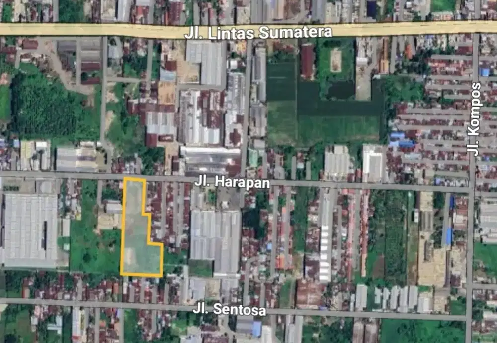 Tanah Jl Harapan / Kompos KM12 Medan Binjai