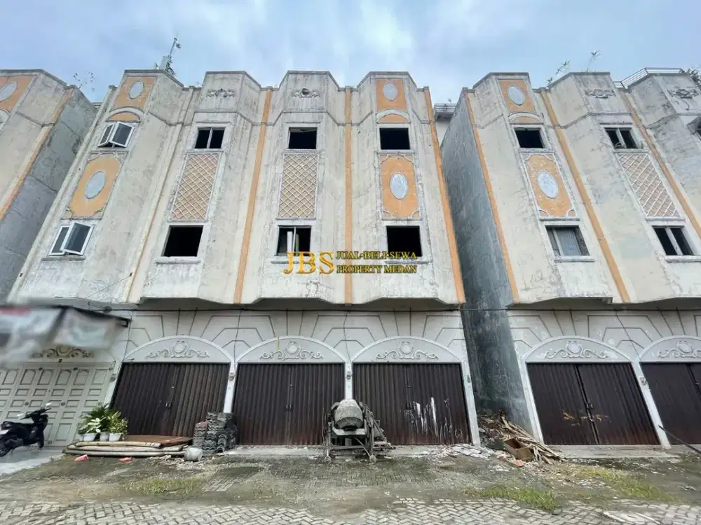 MURAH!! JUAL CEPAT Ruko Gandeng 3 di Komplek Royal Monaco - Medan