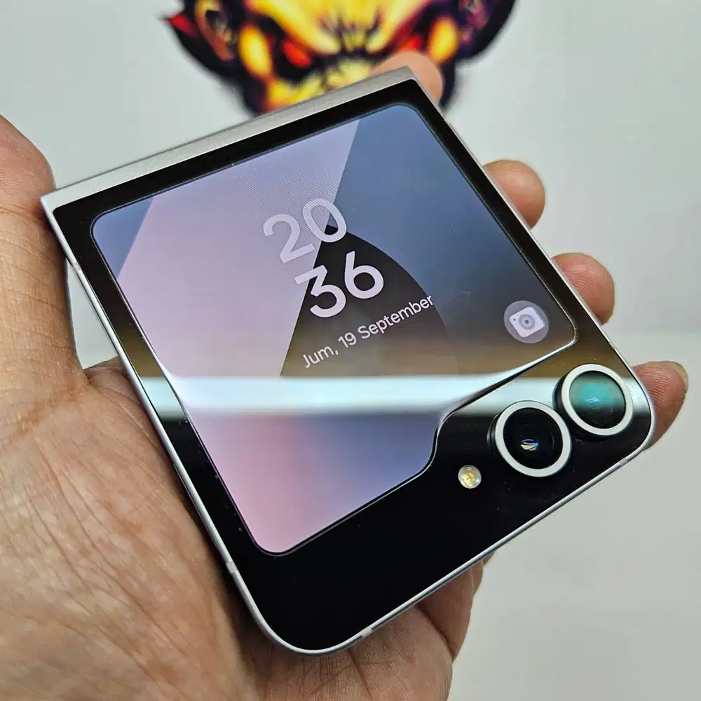 SUPER MULUS 99% Samsung Z Flip 6 Silver 256/512 SEIN Fullset